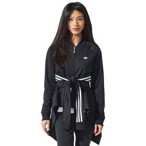 Adidas Black Original Couture Superstar Long Track Jacket - Medium